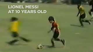 Messi a los 10 años Messi at 10 years old [upl. by Rainwater539]