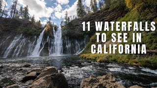 11 Waterfalls to see in California [upl. by Carilla]