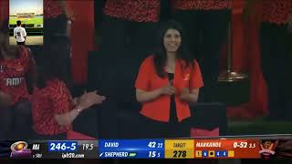 Mi Vs Srh Full Match Highlights 😍😍 [upl. by Anyahs]