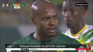 Bafana stumble in AFCON opener [upl. by Ano]