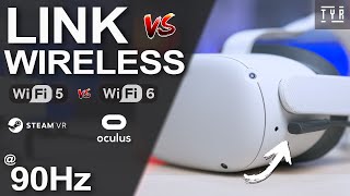 HOW TO Play Oculus amp Steam VR Games on Oculus Quest 2  Link amp 90Hz Wireless [upl. by Eamanna]