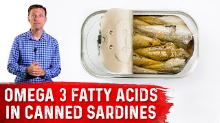 Omega 3 Fatty Acids in Canned Sardines Part  2 – Dr Berg [upl. by Nadda]