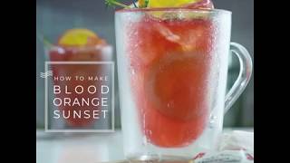 How to make Blood Orange Tisane Cocktail [upl. by Enyehc]