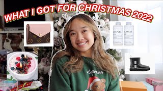 WHAT I GOT FOR CHRISTMAS 2022 haul  Vlogmas Day 25 [upl. by Aniroz]