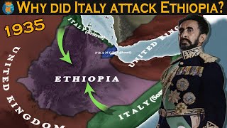 Why did Italy attack Ethiopia in 1935 [upl. by Salba]