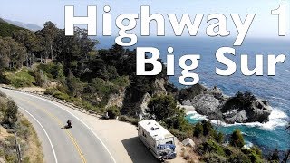 Rundreise Westküste USA Highlights  Highway 1 Big Sur  Wasserfall am Strand [upl. by Beutner333]