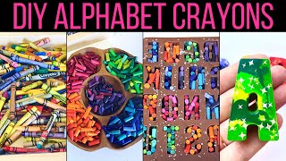 DIY Alphabet Crayons [upl. by Gena291]