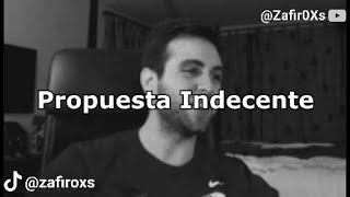 Vegetta777  Propuesta Indecente IA Cover Lyrics [upl. by Attelrac]