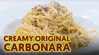 Creamy Original Carbonara [upl. by Inaleon]