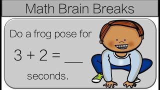 Math Brain Break Kindergarten Math Game KOAA5 [upl. by Aerehs591]