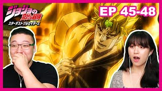 DIOS WORLD  Jojos Bizarre Adventure Reaction Part 3 Episode 45 46 47 48  2x45 2x46 2x47 2x48 [upl. by Domineca]