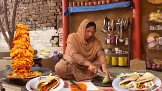 Village Life the Traditional  Chicken Shavarma in Mud House Kitchen  Village Sham [upl. by Inram]