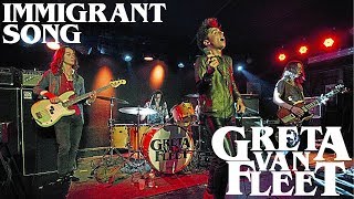 Greta Van Fleet  Immigrant Song LIVE  Led Zeppelin Cover 2015 [upl. by Ulick]