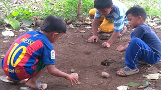 quotCALAHOYO aka Holeinatsoyquot Traditional Filipino Game in the Philippines Larong Pinoy [upl. by Ondrea243]