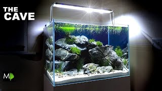 quotTHE CAVEquot AQUARIUMHow To  Aquascape Tutorial  Setup [upl. by Jotham924]