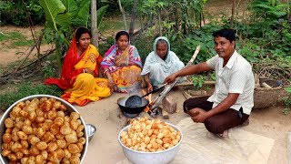 Golgappa Recipe  Pani Puri Recipe  How To Make Village Style Fuchka at Home [upl. by Nothgiel669]