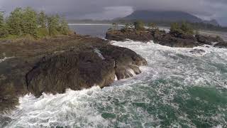 Frank Island  Chesterman Beach Aerials [upl. by Lyman410]