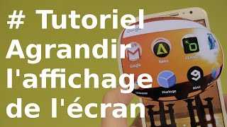 TUTORIEL Comment agrandir laffichage de lécran [upl. by Litsyrk719]