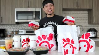 The ChickFilA Full Menu Challenge [upl. by Soracco]