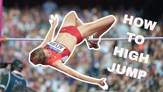 How To High Jump  Amy Acuff Technique [upl. by Rickart]