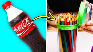 32 GENIUS WAYS TO RECYCLE PLASTIC [upl. by Aivuy]