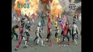 SUPER HERO TAISEN Trailer  with Gokaiger ending [upl. by Nayr]