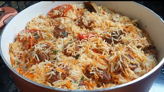 1 Kg Mutton Dum Biryani Banane Ki Sabse Asaan Recipe ❤️  Bakra Eid Special Recipes By Lubna ❤️ [upl. by Anivad]