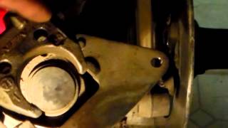 Suzuki LTR450 Rear Brake Pad Change [upl. by Damas]