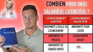 Les IndemniteÌs De Licenciement [upl. by Ajdan136]