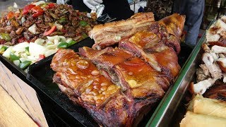 London The Street Food Market at Acklam Village Portobello Road [upl. by Gerdy748]