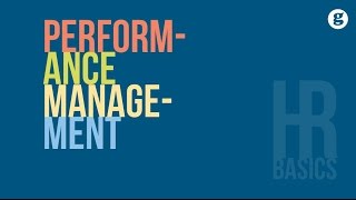 HR Basics Performance Management [upl. by Niggem661]