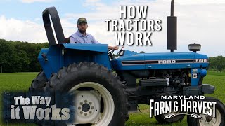 How Tractors Work  The Basics  Maryland Farm amp Harvest [upl. by Leasia793]