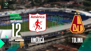 América Vs Tolima  LigaBetplay  EN VIVO [upl. by Lesli]