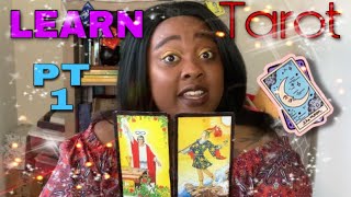 Learning Tarot For Beginners Major Arcana PART 1 [upl. by Jacklin]