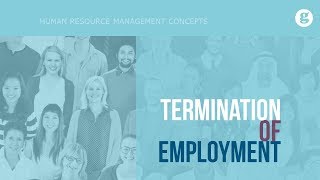 Termination of Employment [upl. by Templer]