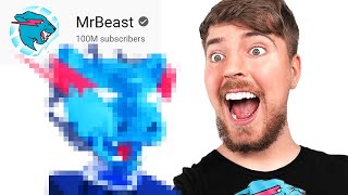 I Designed MrBeasts 100 Million Playbutton Custom [upl. by Nozicka]