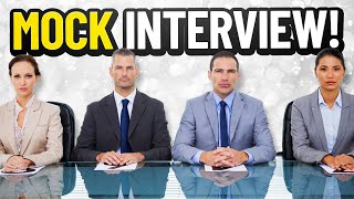 MOCK INTERVIEW QUESTIONS amp ANSWERS 10 Common Interview Questions and SAMPLE ANSWERS [upl. by Lustig]