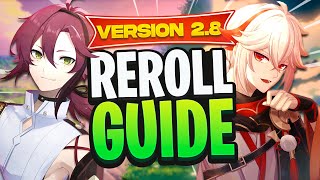 Reroll Guide  Genshin Impact 28 [upl. by Ivens]