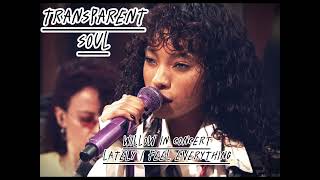 TRANSPARENT SOUL Live from willow in concert Audio only [upl. by Attelrac]