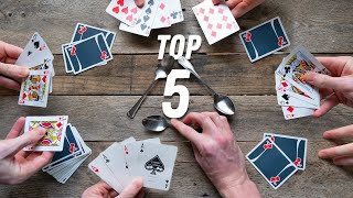 TOP 5 BEST CARD GAMES OF ALL TIME [upl. by Armyn791]