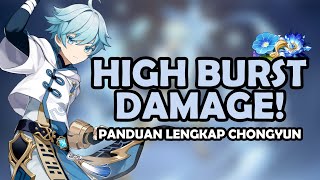 PANDUAN CHONGYUN TERLENGKAP Build amp Cara Main  Top Up di VayGameStore  Genshin Impact Indonesia [upl. by Hcirteid425]