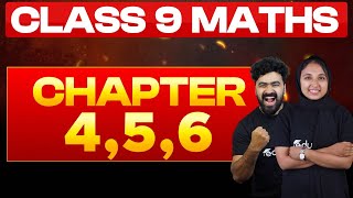 Class 9  Maths Chapter 456  Eduport [upl. by Anirpas]