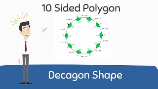 Decagon Shape  Polygon Shape [upl. by Aday]