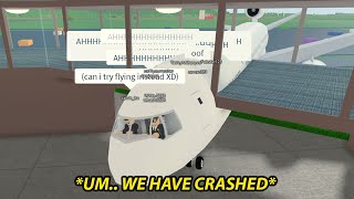 i caused a plane crash and killed everybody Realistic RolePlay [upl. by Ocire]