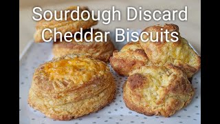 Cheddar Biscuits Made With Sourdough Discard [upl. by Hendrick]