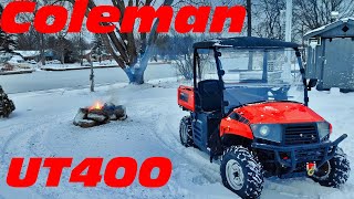 Coleman Outfitter 400cc UT400 UTV Review [upl. by Ryle]