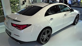 2022 MercedesBenz CLA 200 Coupe  Interior Exterior Walkaround  IAA Auto Show [upl. by Adrianne]