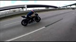 Motorcycle Wobble Save at 130MPH [upl. by Cestar]