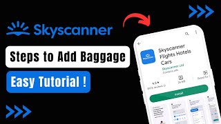 How to Add Baggage in Skyscanner [upl. by Ocer207]