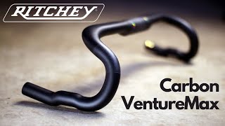 Ritchey CARBON VentureMax Handlebar Review  Functional Gravel BLING [upl. by Nickles]